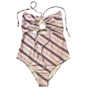 Indigo Clay Batik | Cutout Onepiece