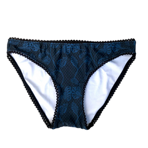 INDIGO BATIK ~ LACE | ECO SWIM INTIMATES KNICKERS