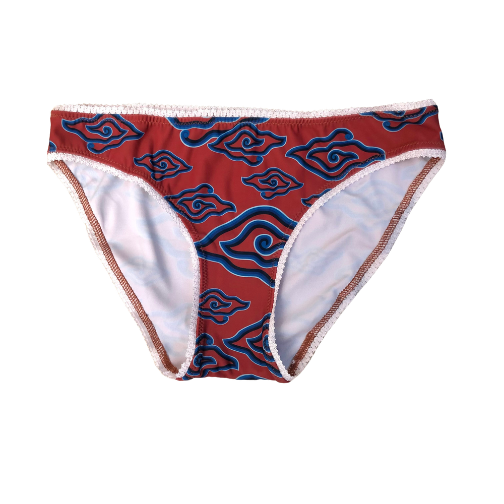 CLAY CLOUDS BATIK ~ LACE | ECO SWIM INTIMATES KNICKERS
