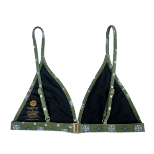 Olive Geometric Batik | Bali