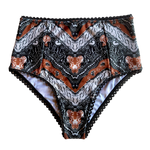 ZIG ZAG BATIK ~ LACE | HIGH WAISTED KNICKERS