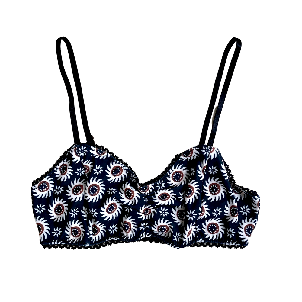 BLACK MATAHARI BATIK ~ LACE | ECO SWIM INTIMATES BRA