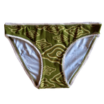 OLIVE CLOUDS BATIK ~ LACE | ECO SWIM INTIMATES KNICKERS