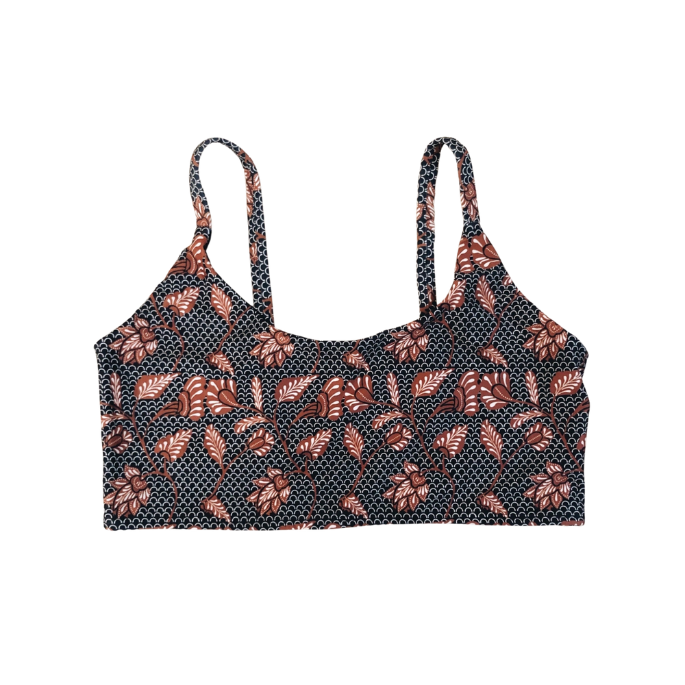 BLACK + TAN BATIK | PENIDA BRA