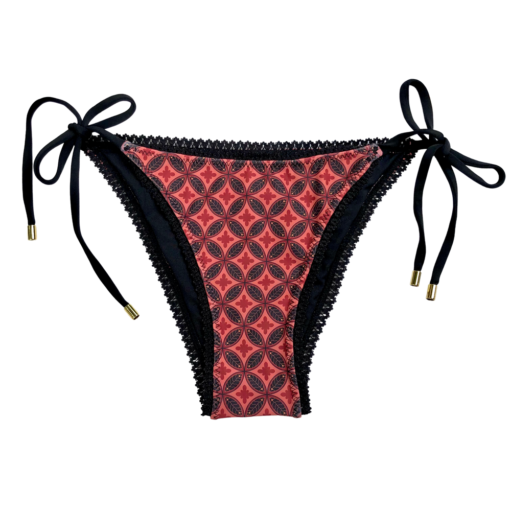 Diamond Batik | Java Lace String Bottoms