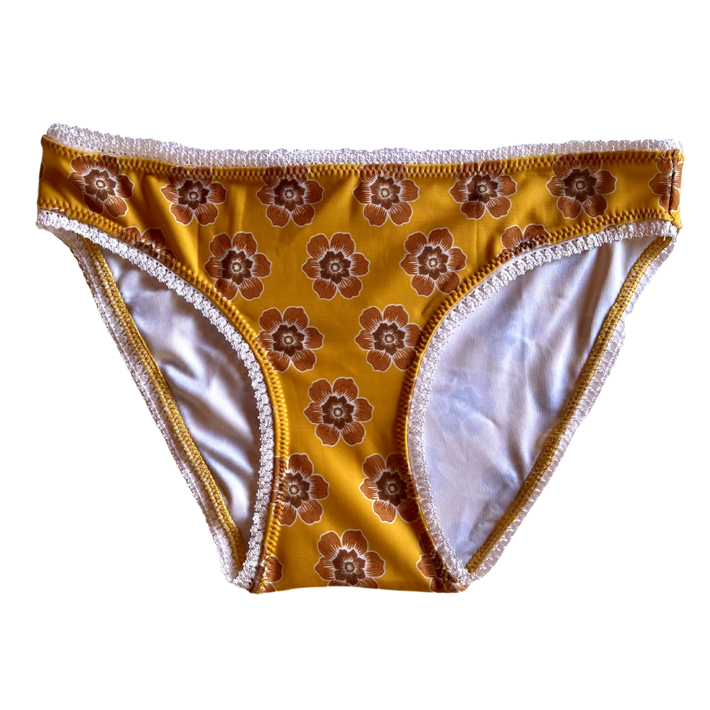 MUSTARD MATAHARI BATIK ~ LACE | ECO SWIM INTIMATES KNICKERS