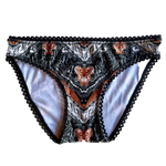 ZIG ZAG BATIK ~ LACE | ECO SWIM INTIMATES KNICKERS