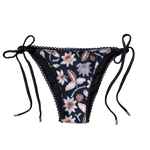 Midnight Bloom Batik | Java Lace String Bottoms