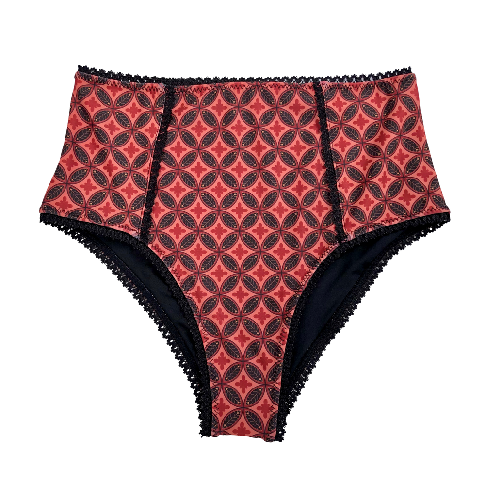 Diamond Batik | High Waisted Java Lace Bottoms