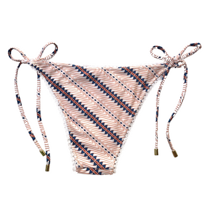 Indigo Clay Batik | Java Lace String Bottoms