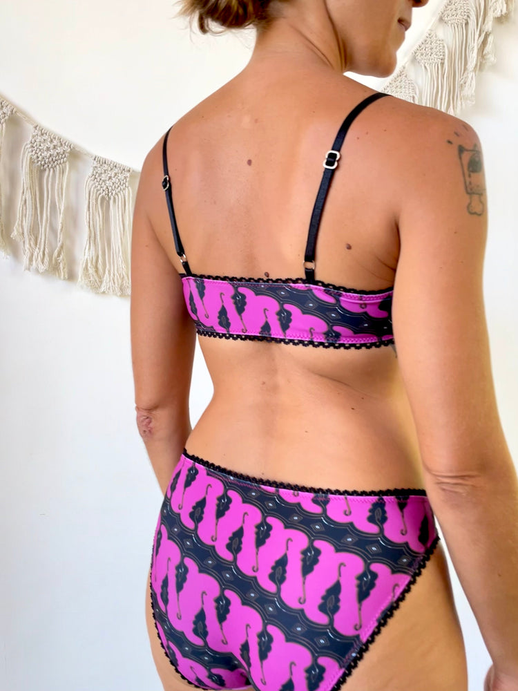 PINK BATIK ~ LACE | ECO SWIM INTIMATES KNICKERS