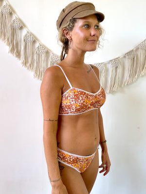 RETRO BATIK ~ LACE | ECO SWIM INTIMATES BRA