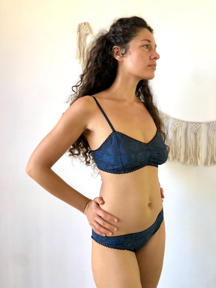 INDIGO BATIK ~ LACE | ECO SWIM INTIMATES KNICKERS