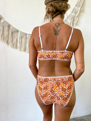 RETRO BATIK ~ LACE | ECO SWIM INTIMATES BRA