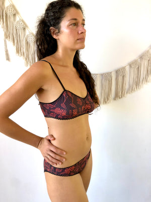CLAY BATIK ~ LACE | ECO SWIM INTIMATES KNICKERS