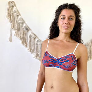 CLAY CLOUDS BATIK ~ LACE | ECO SWIM INTIMATES BRA