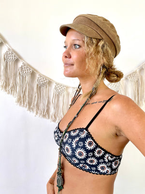 BLACK MATAHARI BATIK ~ LACE | ECO SWIM INTIMATES BRA
