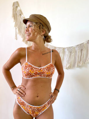 RETRO BATIK ~ LACE | ECO SWIM INTIMATES KNICKERS